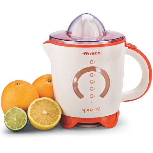 Spremiagrumi Ariete Spremi Doppio Cono, Alette Premipolpa E Beccuccio Versatore Mod.408 Spremiagrumi Ariete Spremi Doppio Cono, Alette Premipolpa E Beccuccio Versatore Mod.408